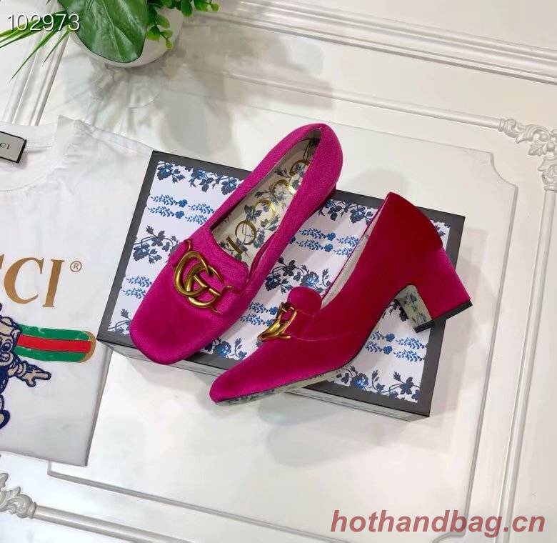 Gucci 5.5CM High Heels Shoes GG1562BL-4