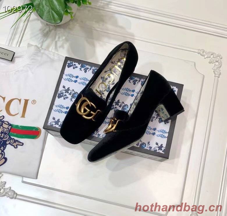 Gucci 5.5CM High Heels Shoes GG1562BL-5