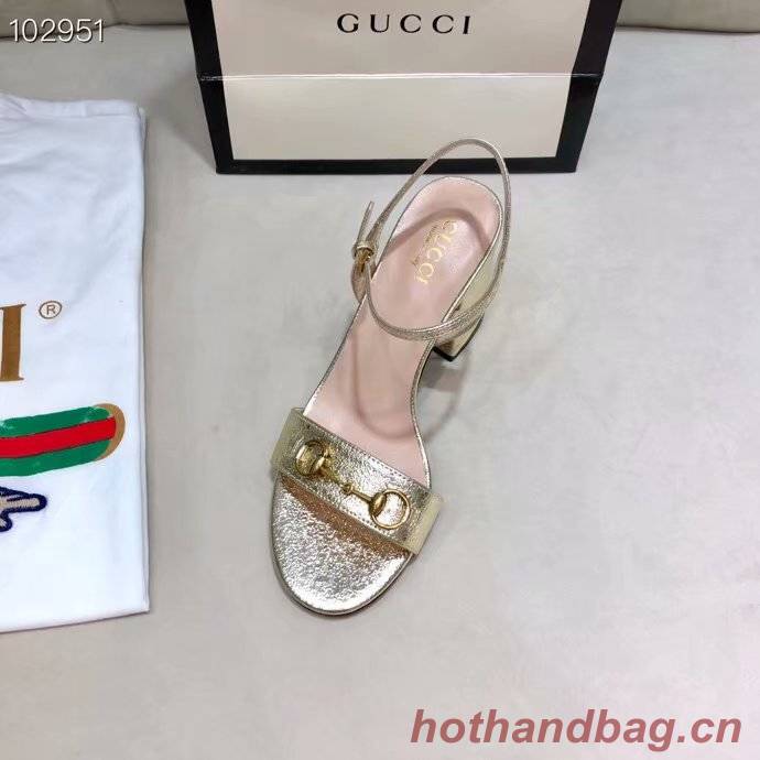 Gucci 7CM High Heels Shoes GG1557BL-1