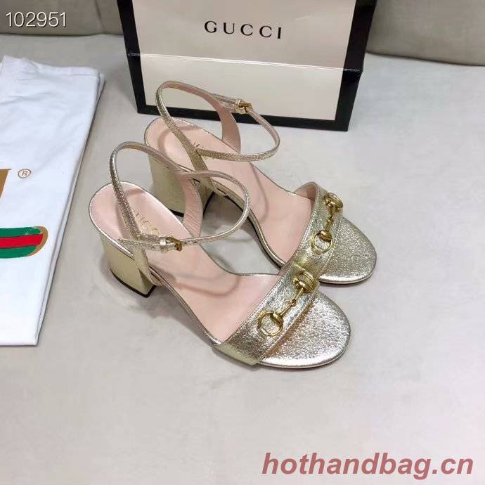 Gucci 7CM High Heels Shoes GG1557BL-1