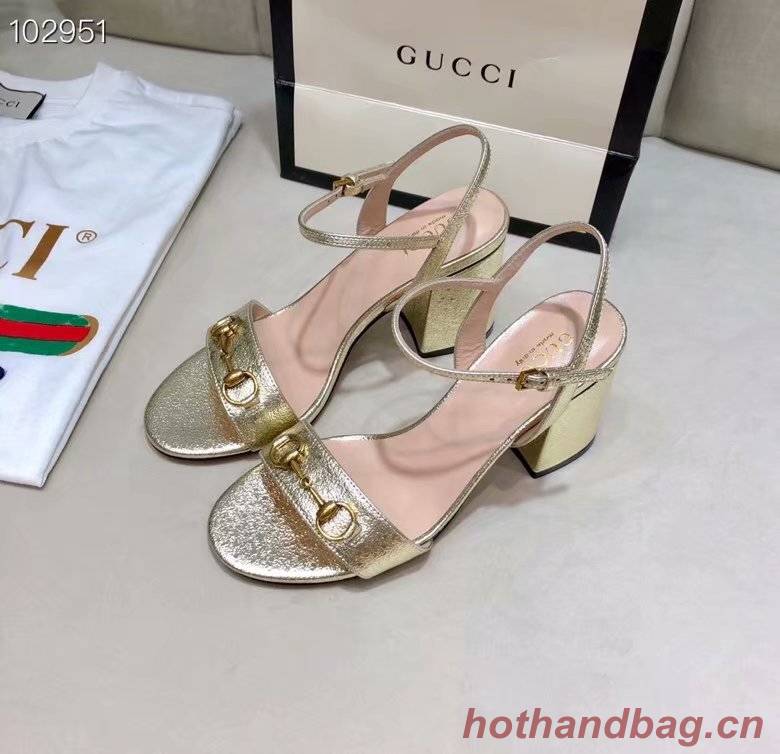 Gucci 7CM High Heels Shoes GG1557BL-1