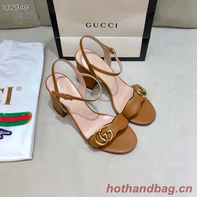 Gucci 7CM High Heels Shoes GG1557BL-4