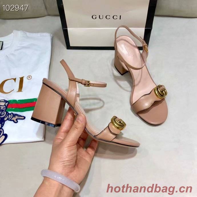 Gucci 7CM High Heels Shoes GG1557BL-6