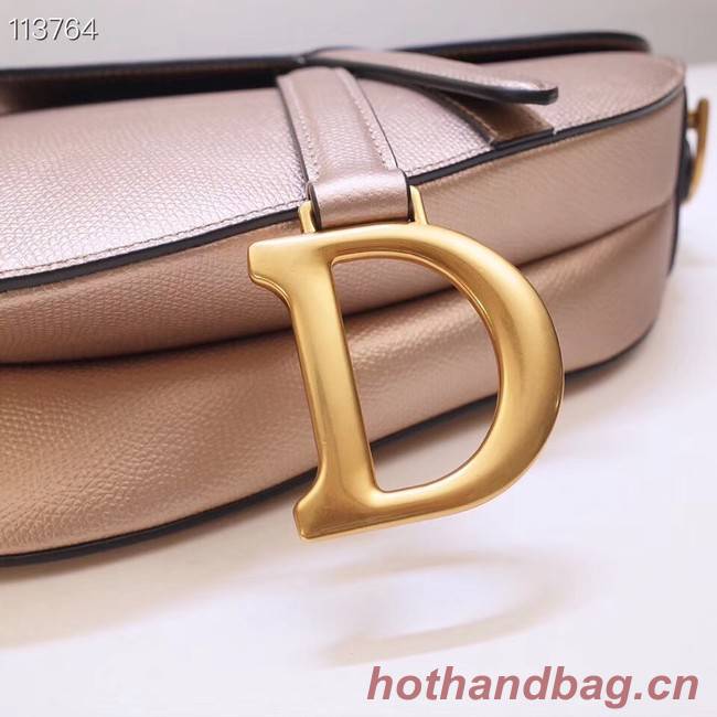 Dior Mini Saddle Bag Calfskin M0447 Gold