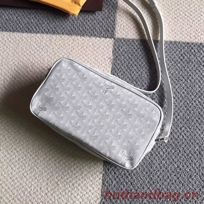 Goyard Calfskin Leather Shoulder Bag 6788 White