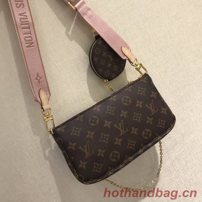 Louis vuitton original monogram canvas Shoulder Bag MULTI-POCHETTE ACCESSOIRES M44813