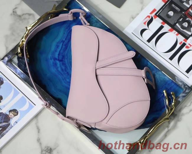 Dior SADDLE-TAS VAN KALFSLEER M0446C pink