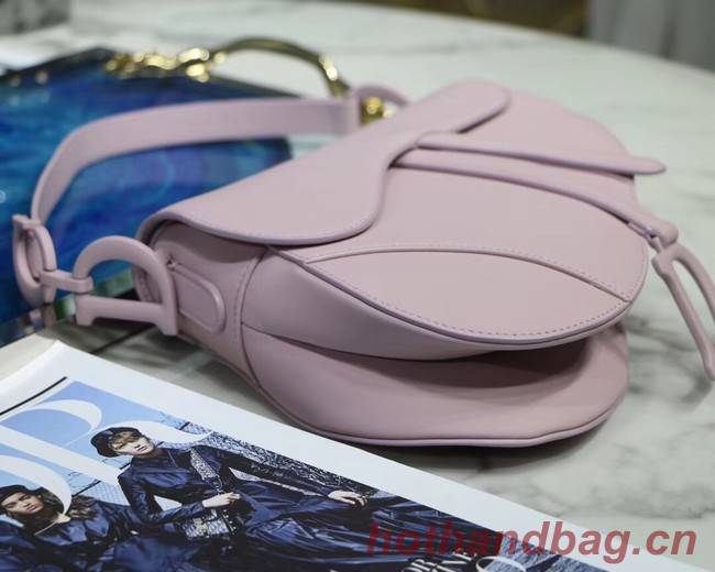 Dior SADDLE-TAS VAN KALFSLEER M0446C pink