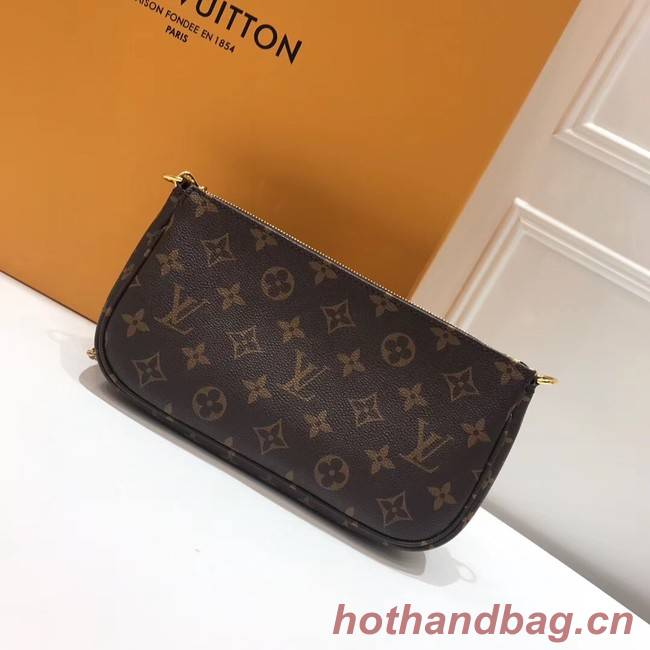 Louis Vuitton Monogram Canvas Original Leather M44823 Blackish green