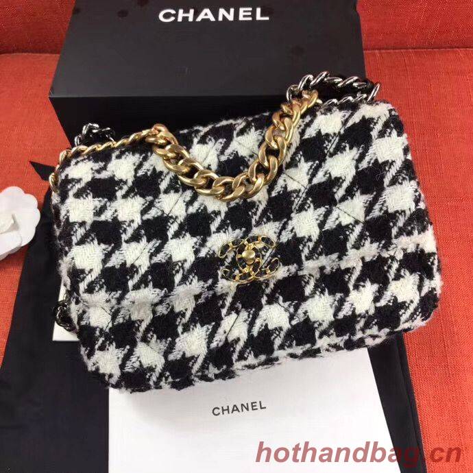 Chanel Original Flap Bags Houndstooth A3269 Black&White