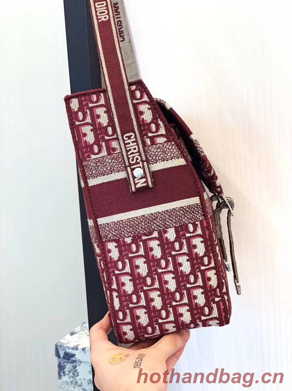 MESSENGER TAS DIOR OBLIQUE DIORCAMP M1291VRIS Bordeaux