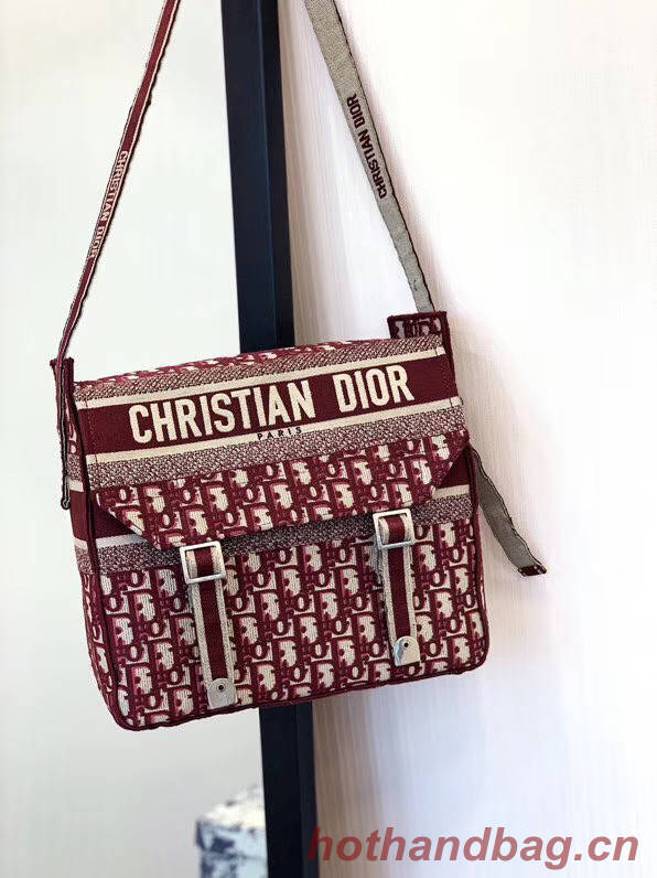 MESSENGER TAS DIOR OBLIQUE DIORCAMP M1291VRIS Bordeaux