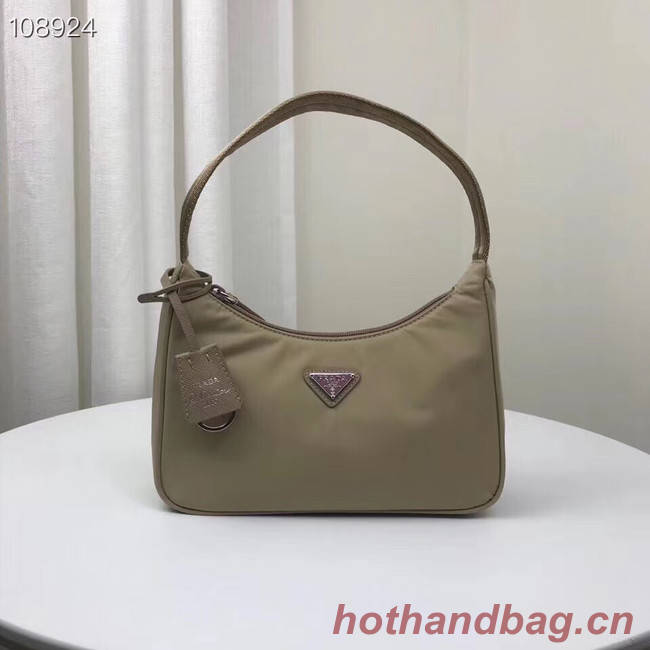 Prada Re-Edition 2000 nylon mini-bag 1NE515 Khaki