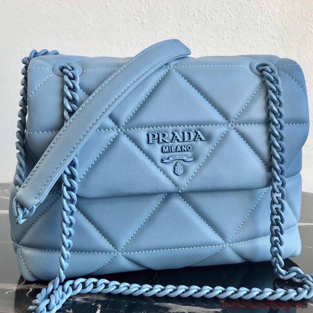 Small Prada Spectrum shoulder bag 1BD233 Blue