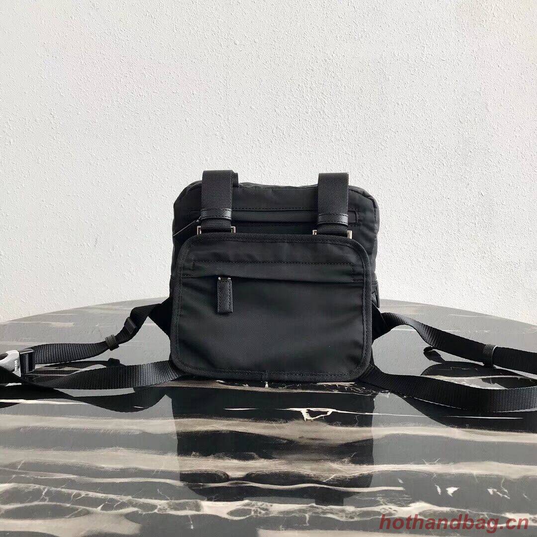 Prada Nylon harness bag 2VL014 black