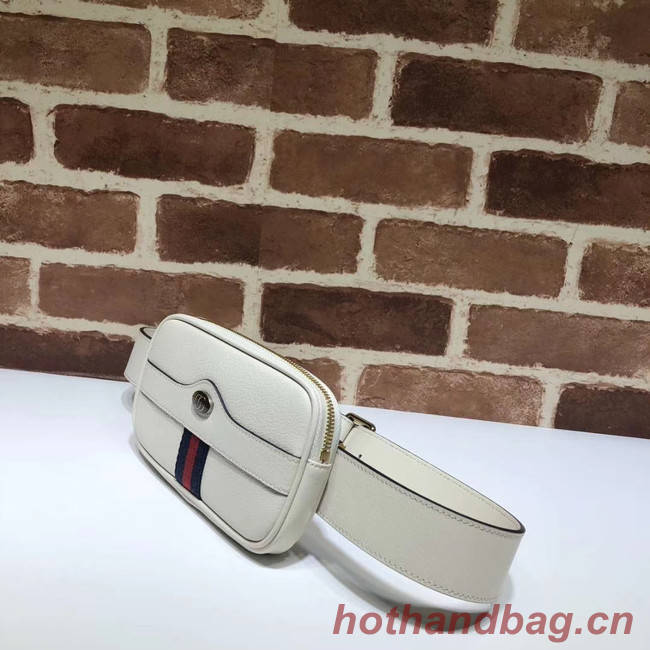 Gucci GG Original Leather belt bag 519308 white