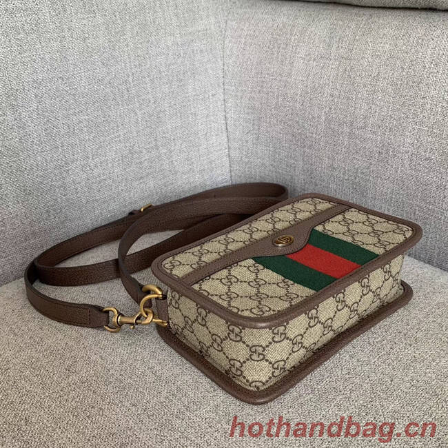 Gucci Ophidia small GG tote bag 598130 brown