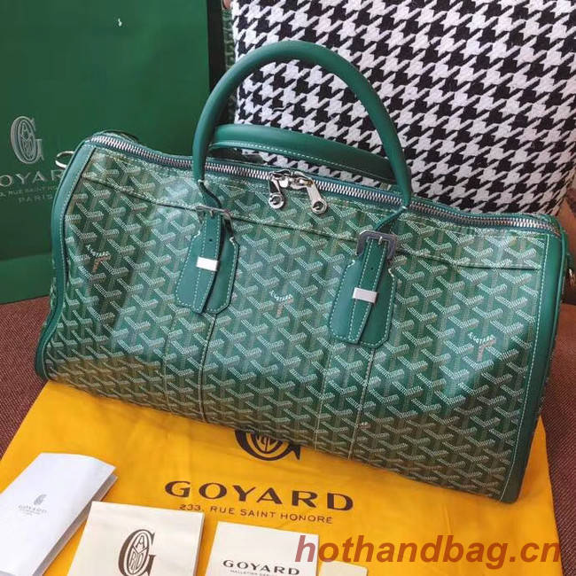 Goyard Canvas Travel bag 6958 green