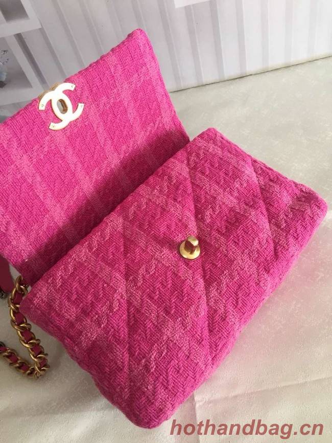 CHANEL 19 Flap Bag AS1162 rose