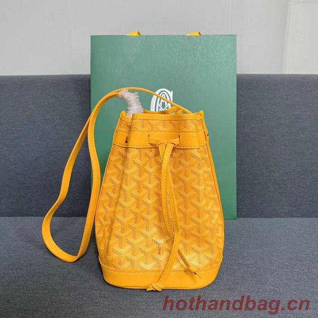 Goyard petit flot drawstring Bag G6959 yellow