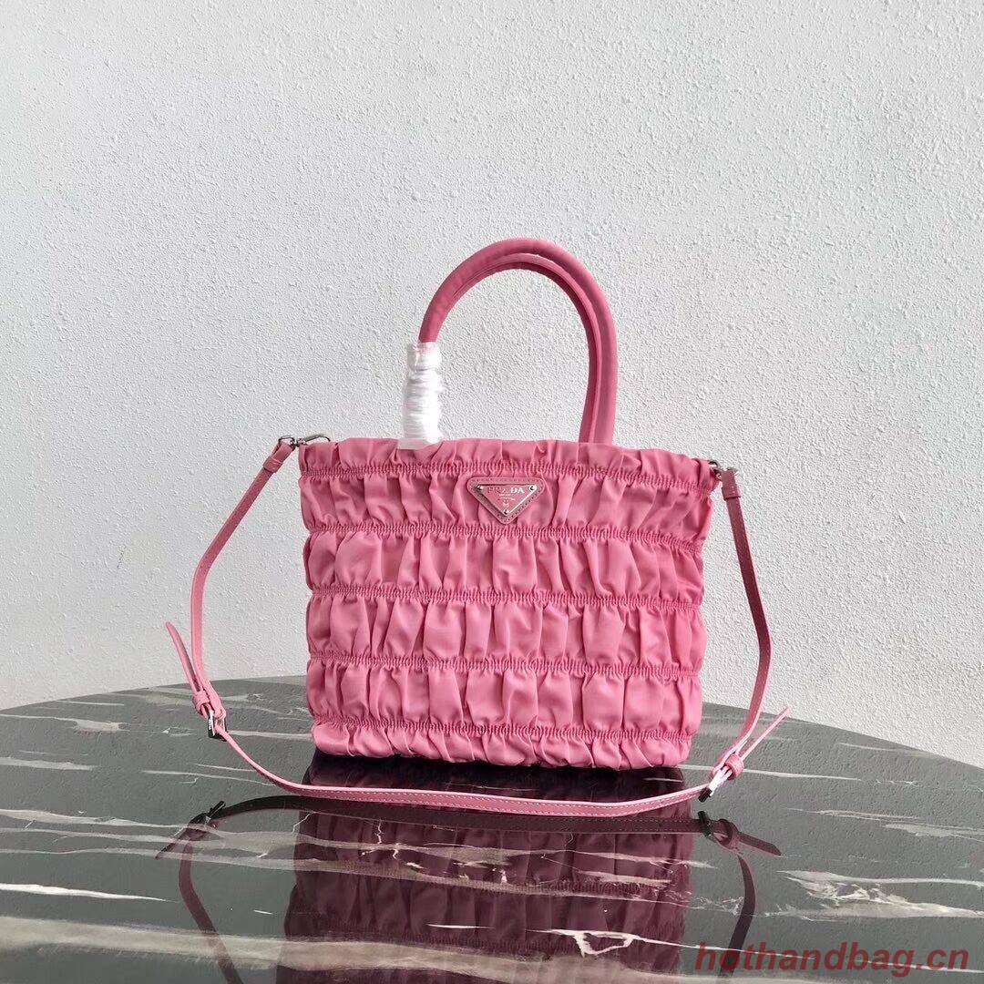 Prada Re-Edition nylon Tote bag 1BG321 pink