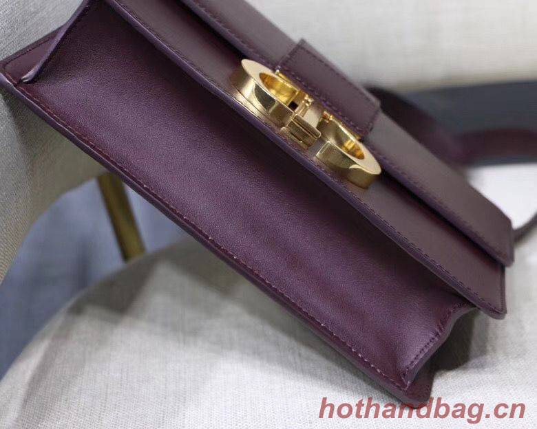 Dior 30 MONTAIGNE CALFSKIN BAG M9203 Claret