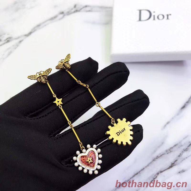 Dior Earrings DIOR4598 Red