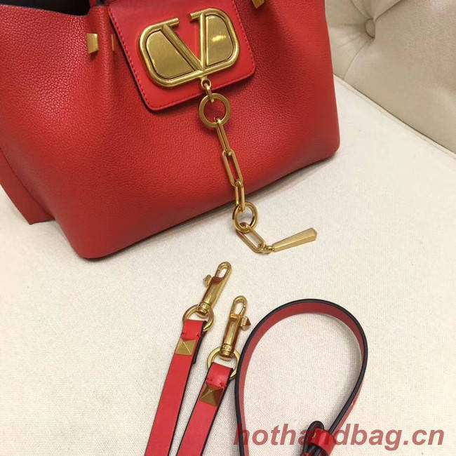 VALENTINO Origianl leather tote 2070 red