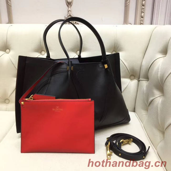 VALENTINO Origianl leather tote 9099 black