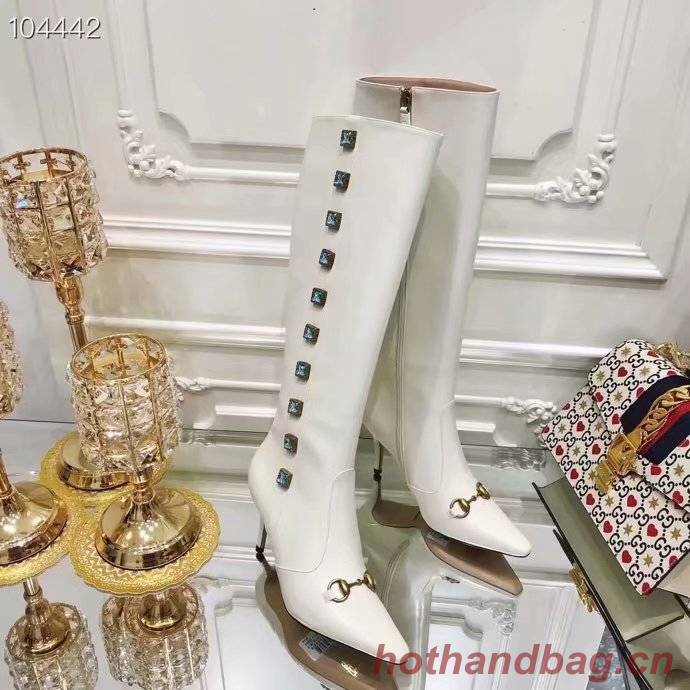 Gucci thigh boot GG1589BL-1 Heel height 7CM