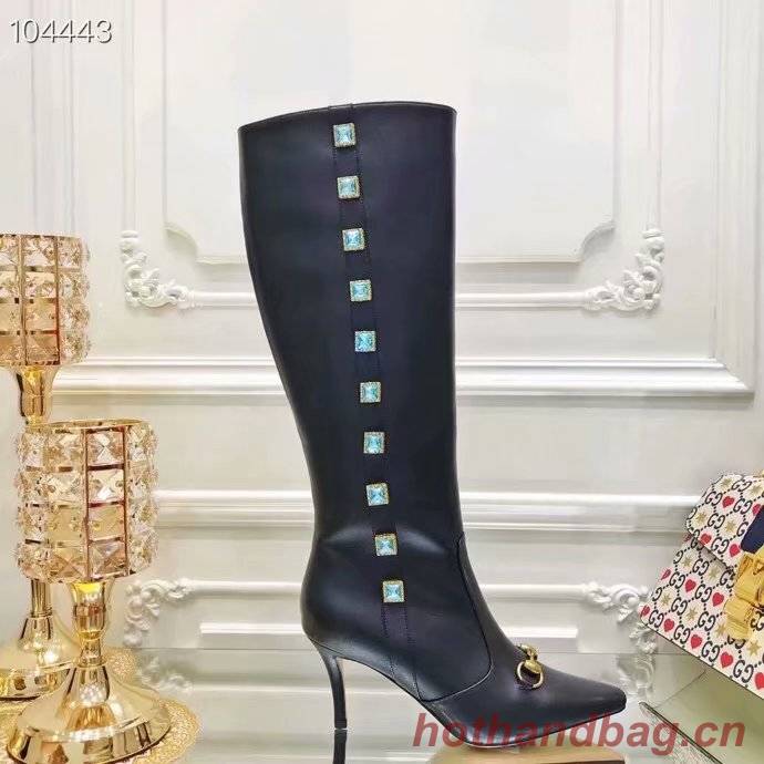 Gucci thigh boot GG1589BL-2 Heel height 7CM