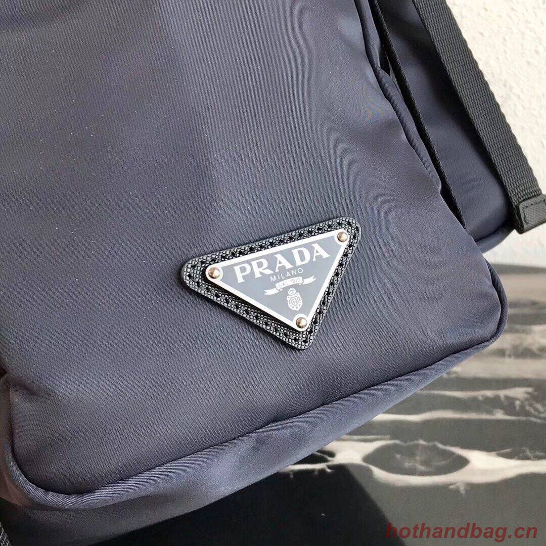 Prada Re-Nylon backpack 2VZ135 black&grey