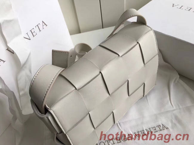 Bottega Veneta Sheepskin Weaving Original Leather 578004 Off White