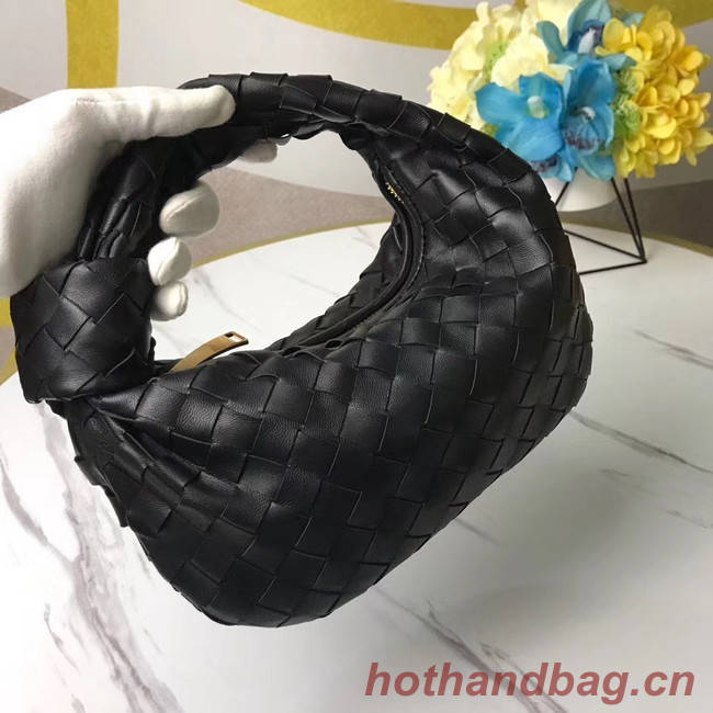 Bottega Veneta Original Weave Leather Bag BV4588 black 