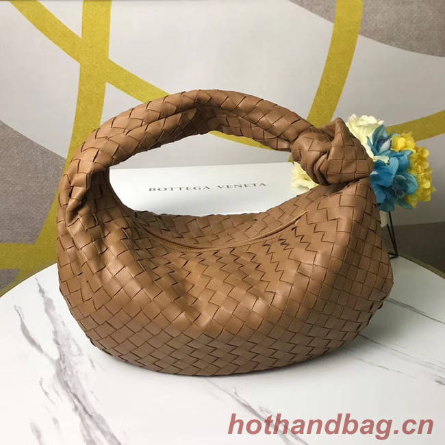 Bottega Veneta Original Weave Leather Bag BV4589 brown