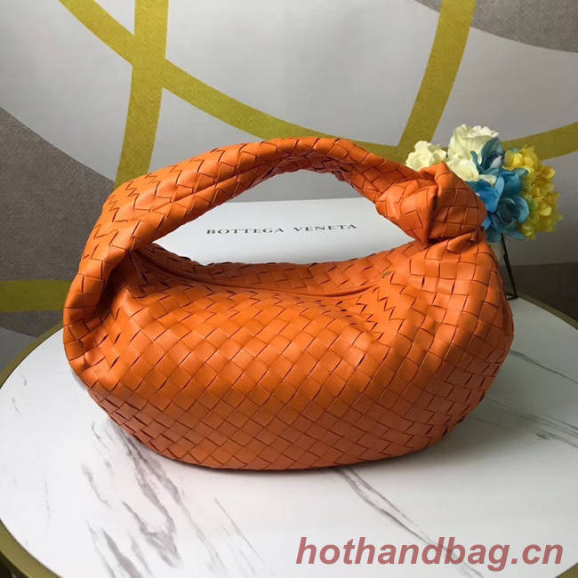 Bottega Veneta Original Weave Leather Bag BV4589 orange