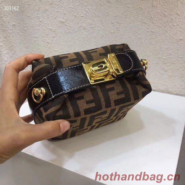 FENDI fabric bag 8BR051 black