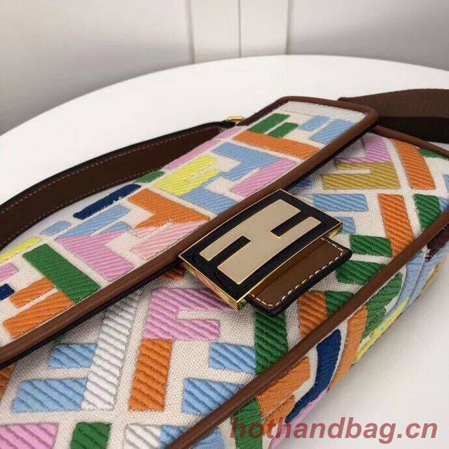 FENDI fabric bag F0386 Rainbow