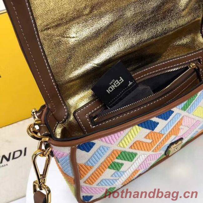 FENDI fabric bag F0386 Rainbow