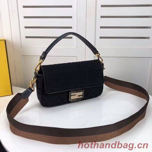 FENDI fabric bag F0386 black