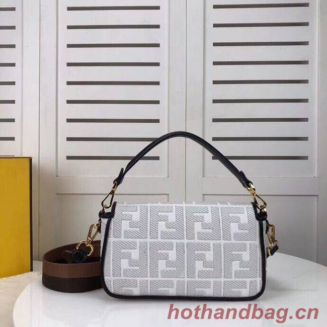 FENDI fabric bag F0386 white