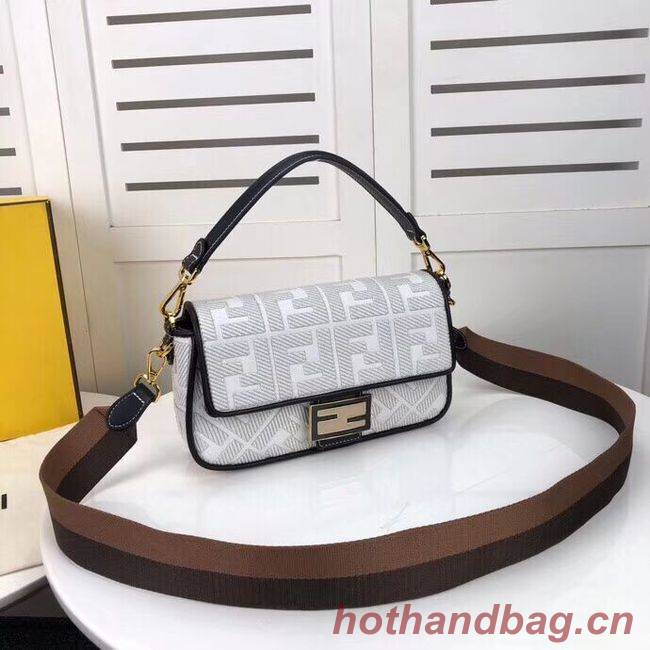 FENDI fabric bag F0386 white