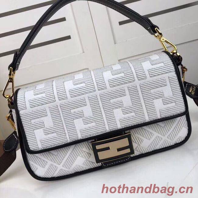 FENDI fabric bag F0386 white