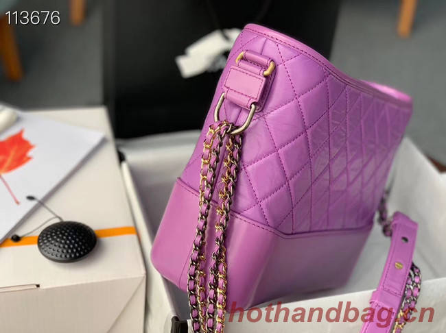 Chanel gabrielle hobo bag A93824 Lavender