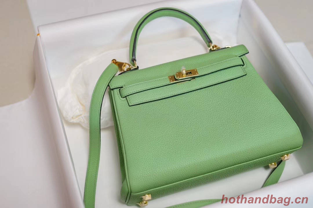 Hermes Kelly Togo Leather H5600 green