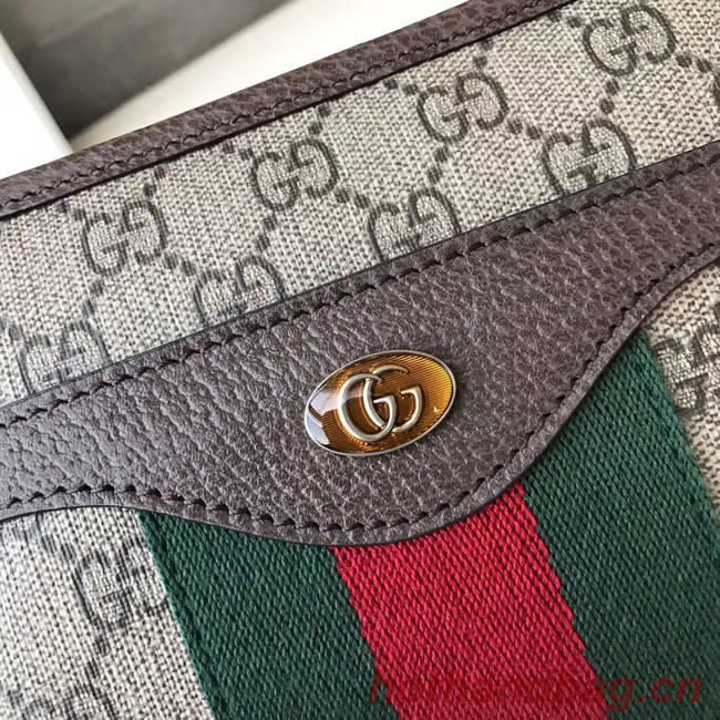 Gucci Ophidia GG Mini Shoulder Bag 598130 brown