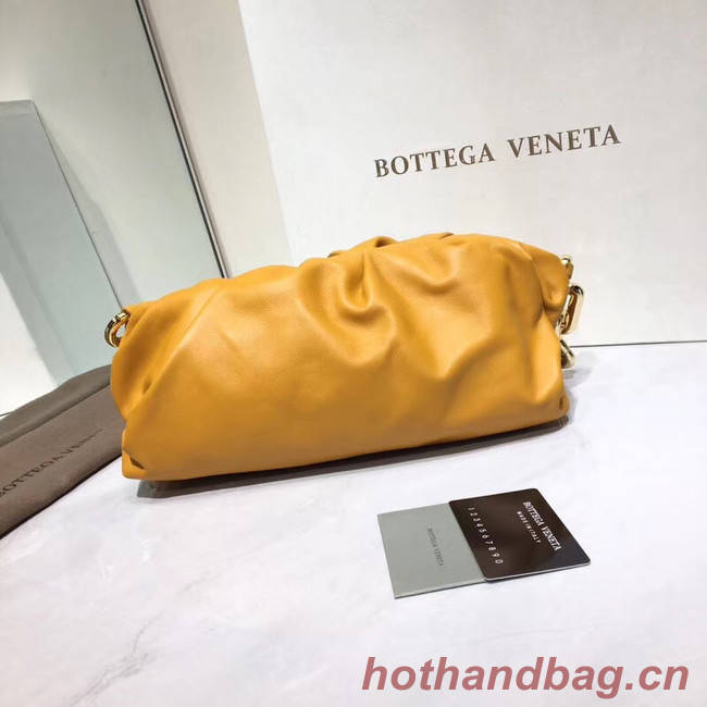 Bottega Veneta Nappa lambskin soft Shoulder Bag 620230 yellow