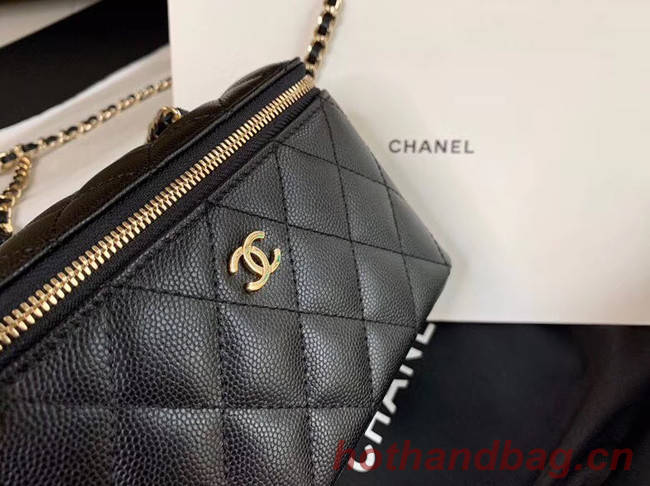 Chanel Original Small classic chain box handbag AP1447 black