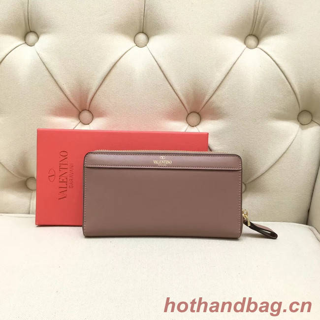 VALENTINO Origianl leather Zipped Wallet VG0088 pink