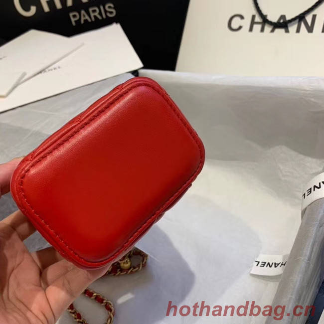 Chanel Original Small classic chain box handbag AP1447 red